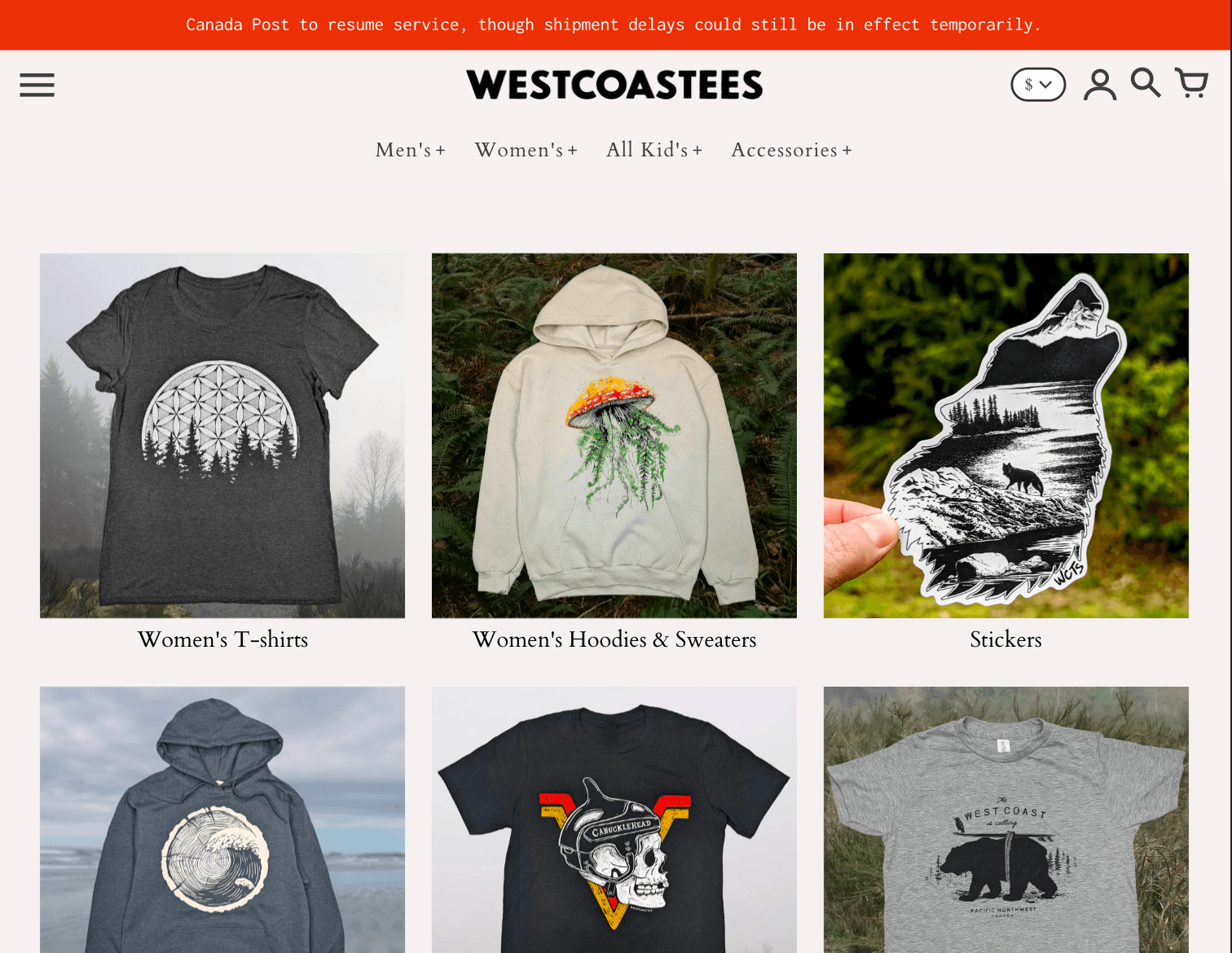 Westcoastees screenshot